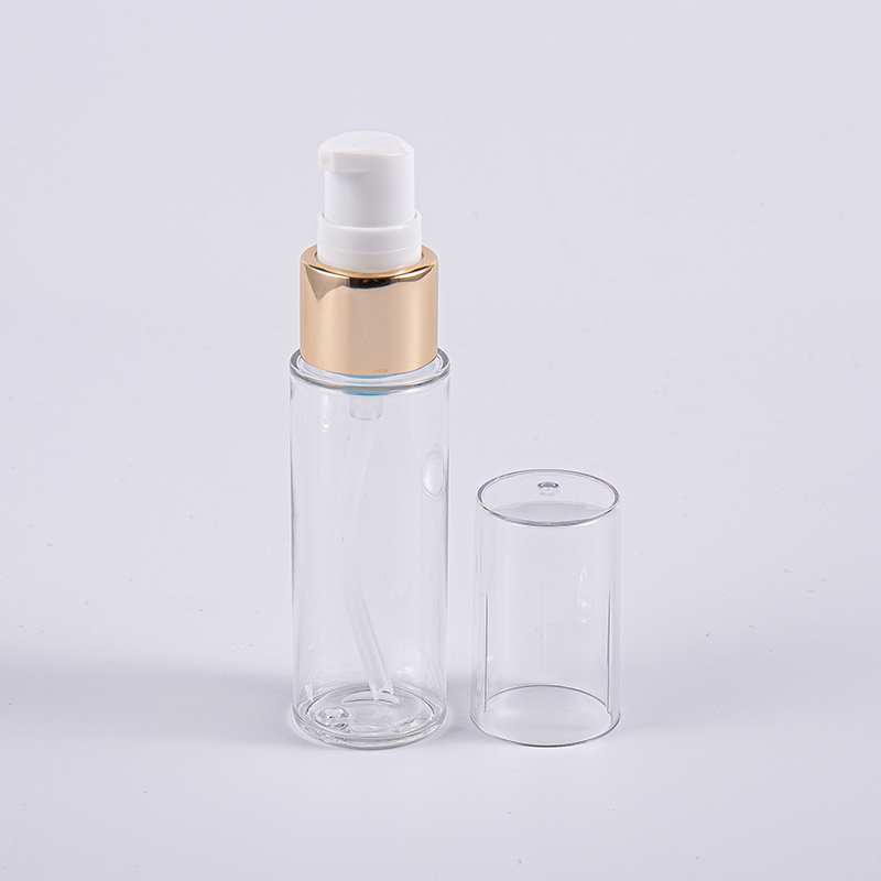 การเดินทางใช้ขวดโลชั่น PETG Slim 20ml 30ml 40ml พร้อมปั๊ม
