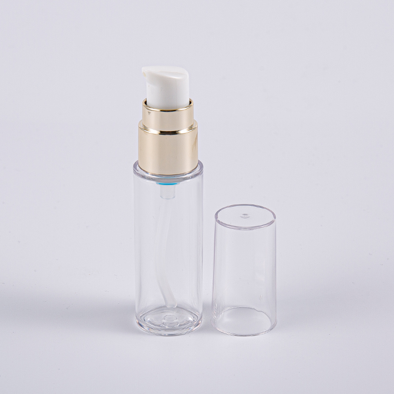 การเดินทางใช้ขวดโลชั่น PETG Slim 20ml 30ml 40ml พร้อมปั๊ม